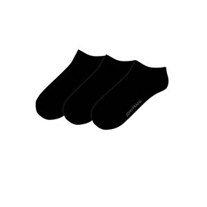 Pánské ponožky John Frank JF3SS01, 3 pack UNI Černá