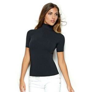 Triko dámské bezešvé T-shirt Charlotte Intimidea Barva: Černá, Velikost: L/XL