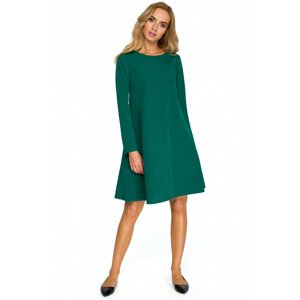 Společenské šaty S137 model 124804 - Style tmavě zelená 2XL