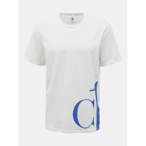 Pánské tričko Calvin Klein bílé (NM1904E-KLO) M