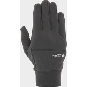 Unisexové rukavice touch screen 4F REU207 černé černá S