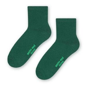 Dámské ponožky MERINO WOOL 130 ZIELONY 38-40