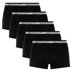 5PACK pánské boxerky Gant černé (902035553-005) XL