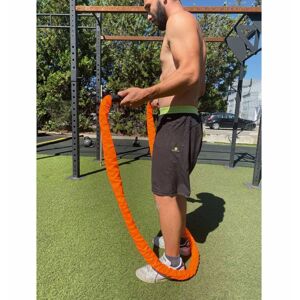 Cvičební pomůcky Beast skipping rope  - Sveltus oranžová a černá one size