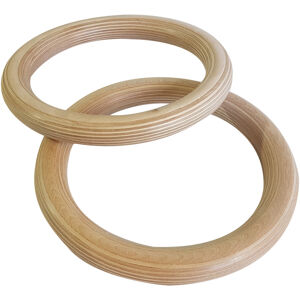 Cvičební pomůcky Wooden gym rings - one pair  - Sveltus OSFA