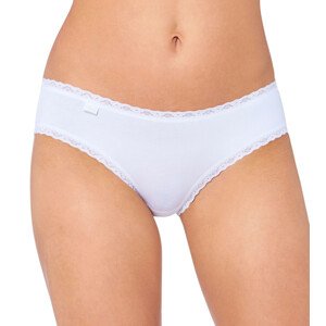 Kalhotky 24/7 Cotton Lace Hipster bílé - Sloggi štětec (6239) 042