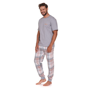 Pánské pyžamo PMB.4331 GREYRED L