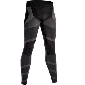 Dlouhé pánské funkční kalhoty IRON-IC - černo-šedá Barva: Černá, Velikost: XXL