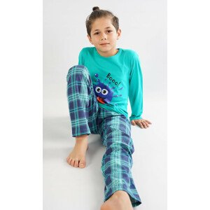 Dětské pyžamo dlouhé Matěj modrá 9 - 10