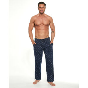 Pánské pyžamové kalhoty 691 Podzim 2021 GRANATOWY L