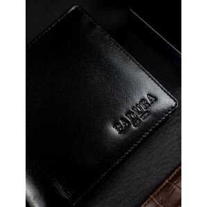 Pánská kožená peněženka B-642 - BADURA černá jedna velikost