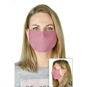 Dvouvrstvá maska s kapsičkou na filtr CZERWONY UNIWERSALNY