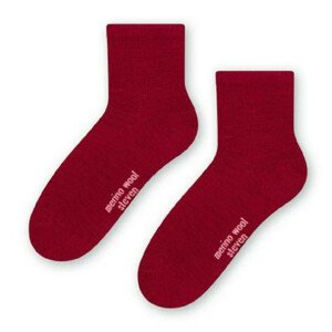 Dámské ponožky MERINO WOOL 130 Kaštan 35-37