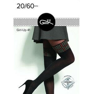 Dámské punčochové kalhoty Gatta Girl-Up wz.41 20/60 den 2-4 nero-midnight 4-L