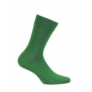 Hladké pánské ponožky PERFECT MAN - CASUAL zelená 42/44