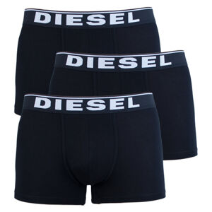 3PACK pánské boxerky Diesel černé (00ST3V-0JKKB-E4101) M