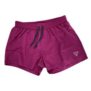 Pánské šortky F92T13WO02O fialovorůžová - Guess fialová a růžová M
