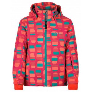 Dívčí lyžařská bunda Genovesa-jg tmavě růžová - Kilpi 110