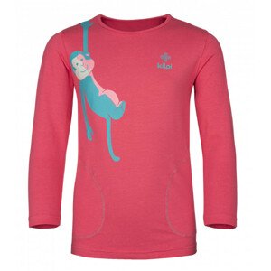 Dětské bavlněné tričko Simba-jg růžová - Kilpi 98