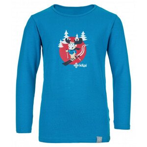 Dětské bavlněné tričko Lero-j modrá - Kilpi 98
