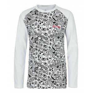 Dívčí bavlněné tričko Vanila-jg bílá - Kilpi 134
