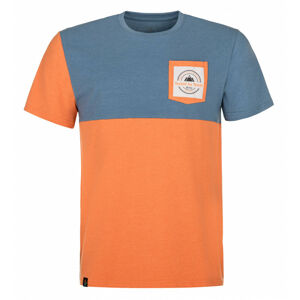 Pánské tričko Melang-m oranžová - Kilpi 3XL