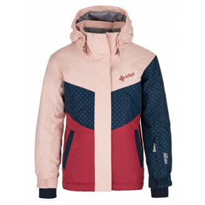 Dětská lyžařská bunda Mils-jg světle růžová 158