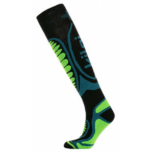 Unisex lyžařské ponožky Anxo-u zelená - Kilpi 39