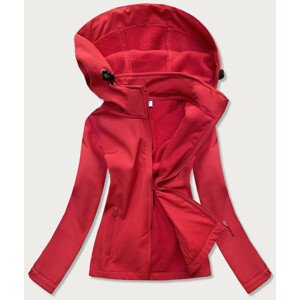 Červená dámská trekingová bunda-mikina (HH018-5) czerwony S (36)