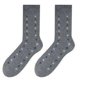 Pánské ponožky MORE 051 - Výprodej SZARA 43-46