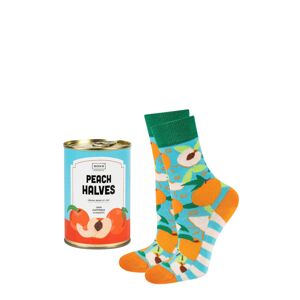 Dámské ponožky Soxo Canned Peach Halves blue 35-40