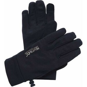 Dámské sofshellové rukavice Regatta RMG009 TOUCHTIP Stretch Black Černá S