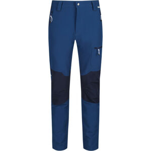 Pánské outdoorové kalhoty Regatta RMJ225R Questra II Tmavě modrá 32in