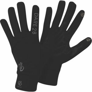 Lehké sportovní rukavice DUG314 DARE2B Cogent Černé Černá M-L