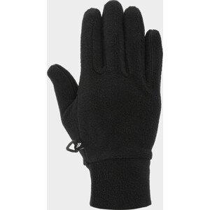 Fleecové rukavice 4F REU301 Černé Černá XL