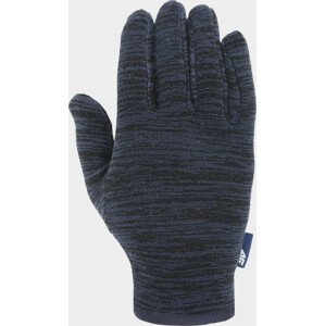 Fleecové rukavice 4F  REU302 Modré Modrá XL
