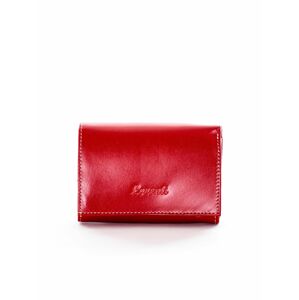 Dámská červená kožená peněženka  RD-02-BAL ONE SIZE červená one size