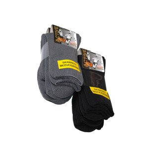 Netlačící pánské ponožky Bornpol Active frotte A'3 černá 39-42