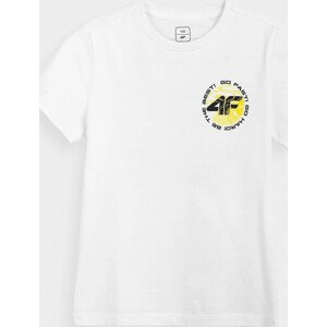 Chlapecké tričko 4F JTSM008A Bílé