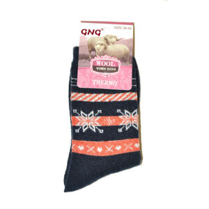 Dámské ponožky Ulpio GNG 3001 Thermo Wool czarne 35-38
