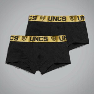 2PACK pánské boxerky UNCS Goldman (21L170PSPP) XL