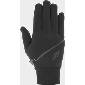 Běžecké rukavice 4F  REU211 Černé Černá XS