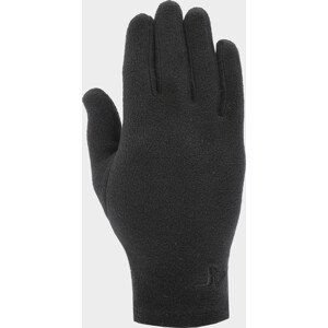 Fleecové unisex rukavice 4F REU303 Černé Černá S