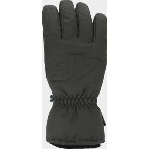 Dámské lyžařské rukavice 4F RED350 Černé Černá 8,5-9(XL)