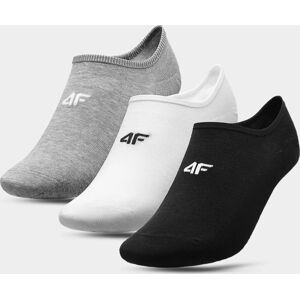 Pánské ponožky 4F SOM300 šedé, bílé, černé Šedá 43-46