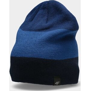 Pánská zimní čepice 4F CAM157 Tmavě modrá Modrá L