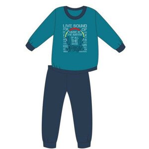 Dětské pyžamo Cornette 267/121 Tm. modrá 134/140