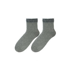 Dámské ponožky Bratex D-063 Lurex 36-41 černá 39-41