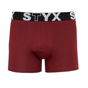 Dětské boxerky Styx sportovní guma vínové (GJ1060) 6-8 let