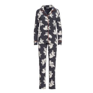Vamp - Květované dámské pyžamo 13248 - Vamp gray anthracite xxl